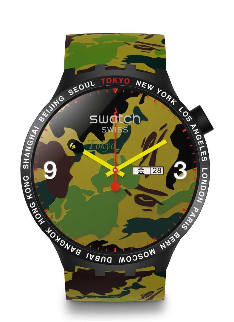 潮流迷預備！SWATCH X BAPE限量聯名錶6/15上市！這「六款」必搜錶款